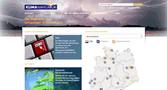 Desktop Screenshot of klimanavigator.de